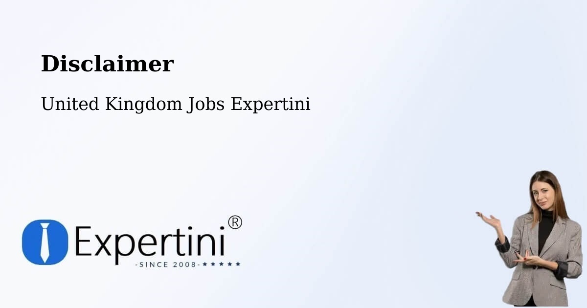 Disclaimer – Oakham - United Kingdom Jobs Expertini